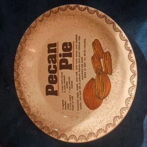 Mt. Clemens Pecan Pie Recipe Pan. Will Add to your Kitchen and Dining Table.